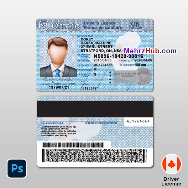Ontario Driver license