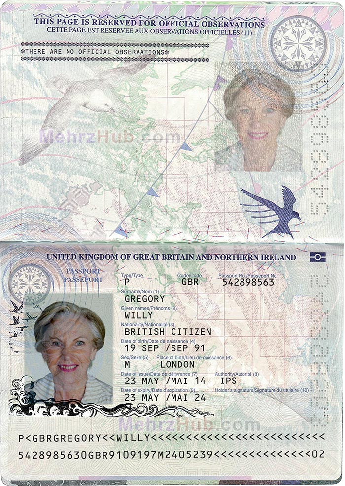 United Kingdom Passport