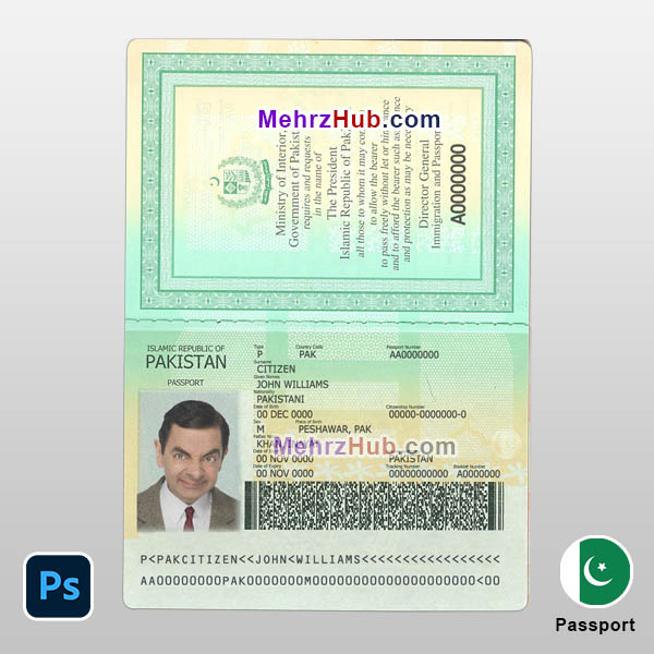 pakistan psd template