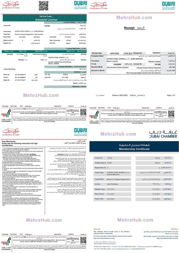 Dubai Business License