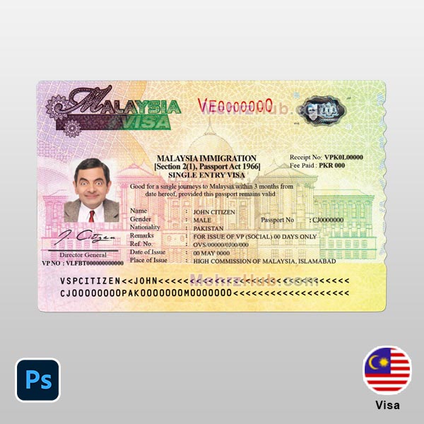 Malaysia Visa PSD