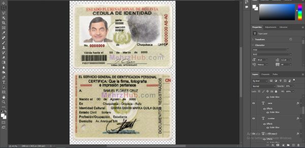 Bolivia ID
