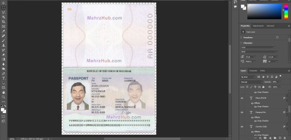 Myanmar Passport