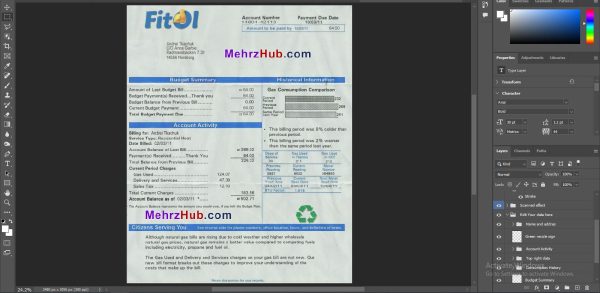 Sweden Utility Bill